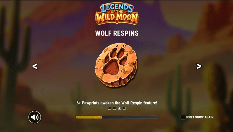 Legends of the Wild Moon - მთავარი ეკრანი бараბნებით